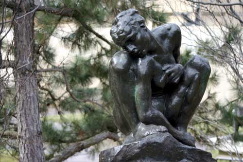 Crouching Woman by Rodin