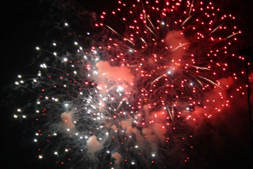 Fireworks in Washington DC